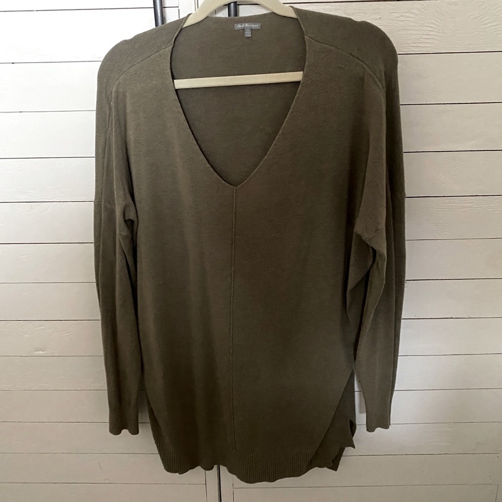 Very comfy/soft olive green sweater